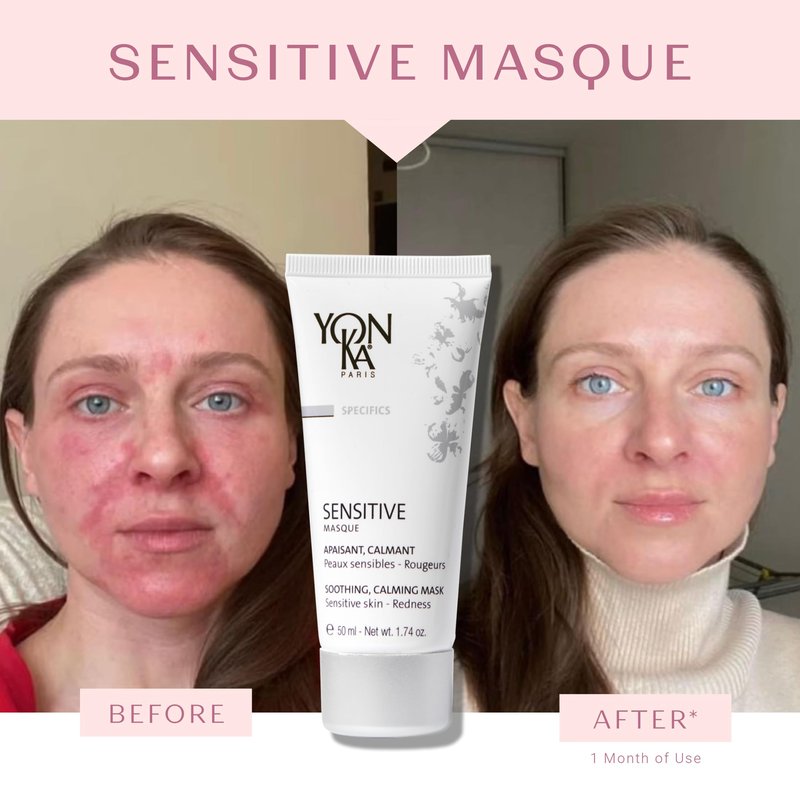 Yonka Sensitive Masque | Calming and Soothing Masque for Sensitive Skin | Restore and Heal | For All Skin Types | 1.74 oz