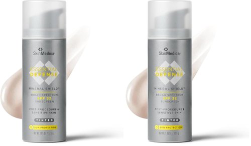 SkinMedica Essential Defense Mineral Shield SPF Sunscreen - Lightweight Facial Protection for Oily/Combination Skin, 1.85 Oz