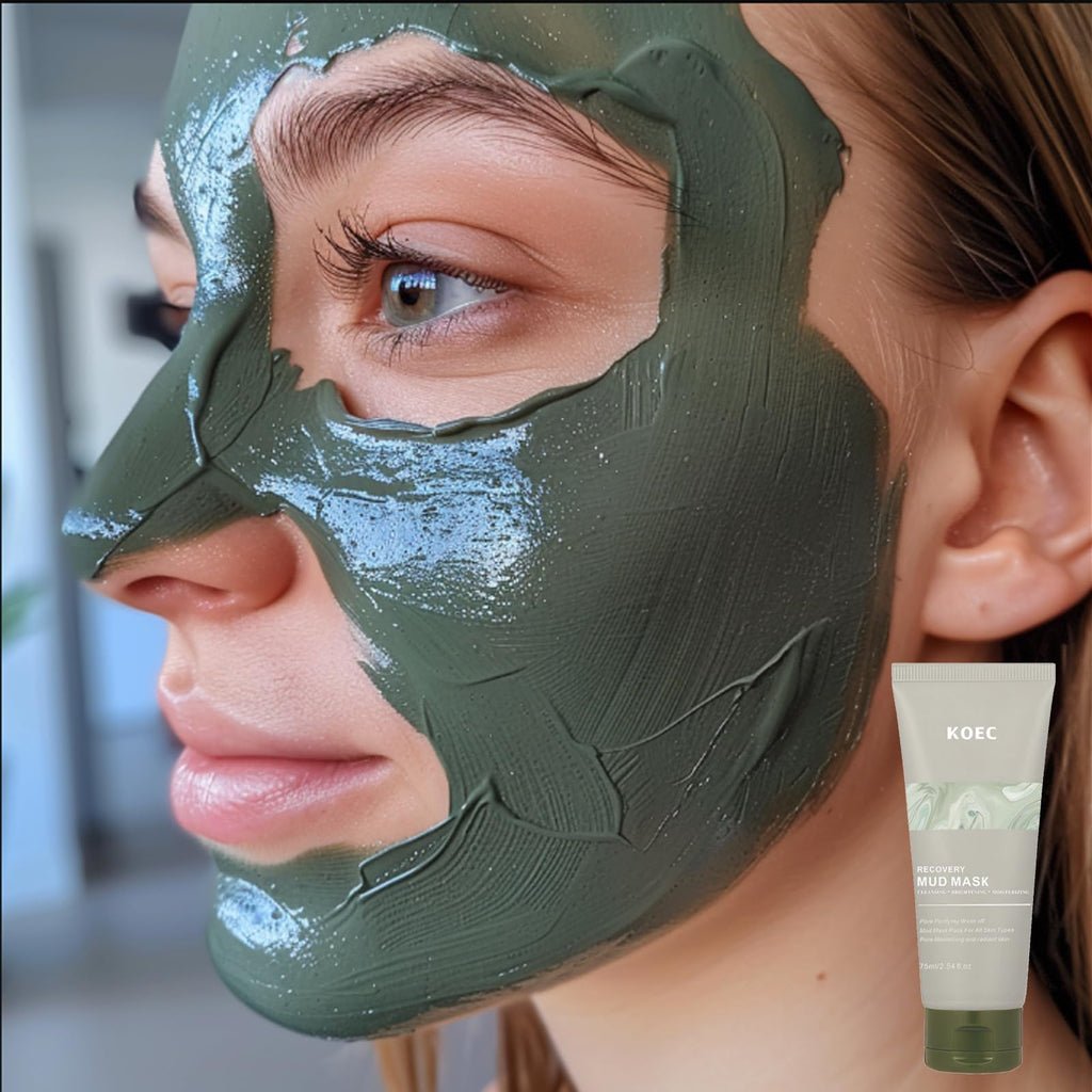 Reepic Cosmer Recovery Mud Mask - Clay Mask - Body Mud Hydrating & Deep Pore Tightening Face Mask, Natural Purifying Clay - Korean Wash Off Body Facial Mud Mask