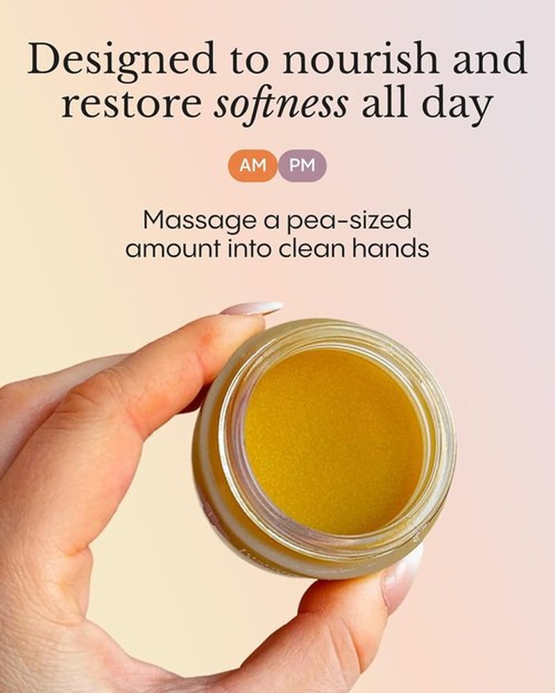 FRØYA Organics Hand Balm - Instant Softening with Shea Butter & Jojoba | Non-Sticky Formula | 30ml