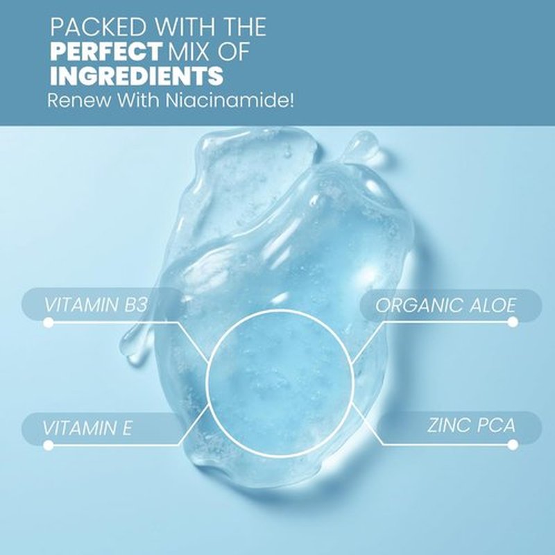 Niacinamide 12% Serum - Pore Minimizer with Zinc & Hyaluronic Acid for Even Skin Tone | 2 Fl Oz