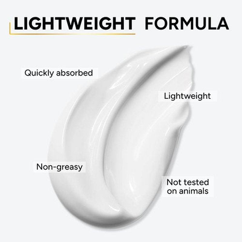 Retinol Cream for Face with Collagen Peptides - Anti Aging Wrinkle Cream for Women and Men - Day-Night Facial Moisturizer with Hyaluronic Acid - Tightening and Skin Firming - Neck & Décolleté