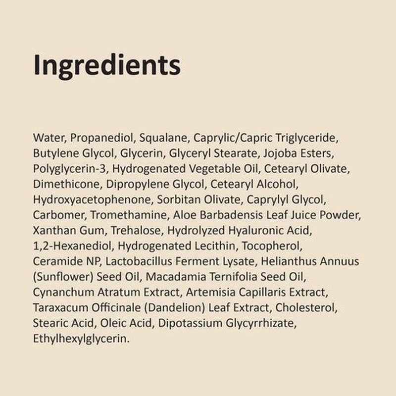 LOHENDEL Ultra Light Calming Solution, Lightweight Face Moisturizer for Dry & Sensitive Skin, Reduce Visible Redness, Skin Barrier Repair, Sebum Control & Soothe Irritated Skin, Korean Skincare