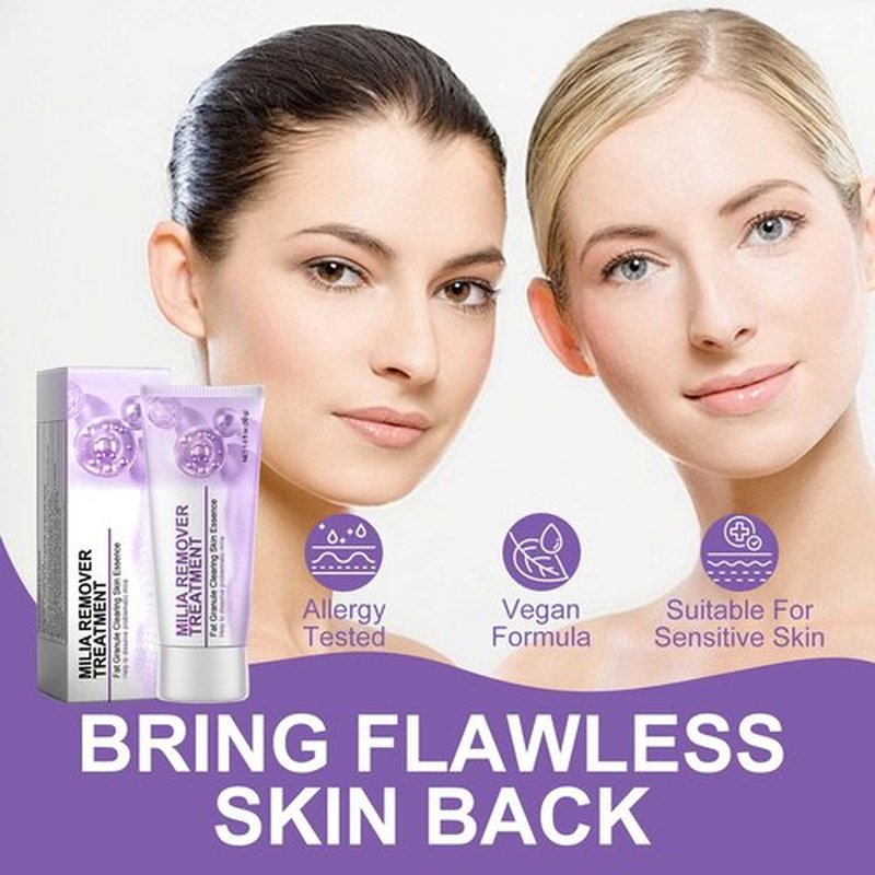 Milia Remover for Eyes and Face, Milia Spot Treatment with Salicylic Acid, Milia Acne Cream