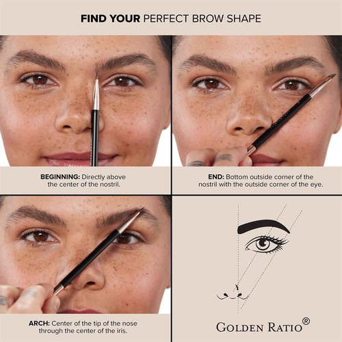 Anastasia Beverly Hills - Deluxe Mini Brow Definer - Medium Brown