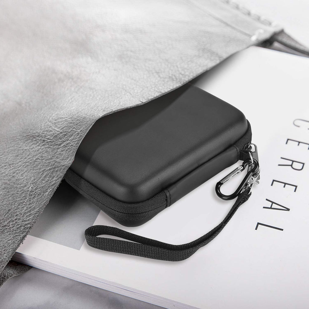 ProCase External Hard Drive Travel Case for 2.5" HDD/SSD -Black