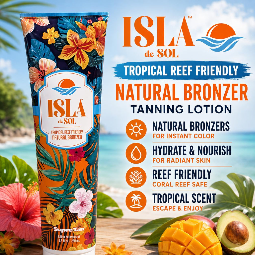 Isla de Sol Tropical Reef Natural Bronzer w/Tyrosine 9.5oz