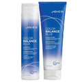 Joico Color Balance Blue Shampoo & Conditioner - Eliminate Brassy Tones | Boost Color Vibrancy | UV Protection with Rosehip Oil & Green Tea Extract