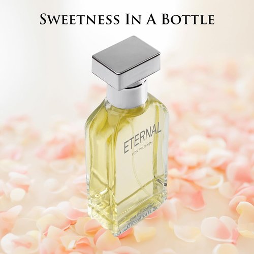 Eternal Eau De Parfum for Women - Refreshing Citrus Floral & Musk Blend | 3.4 oz Gift-Ready Bottle