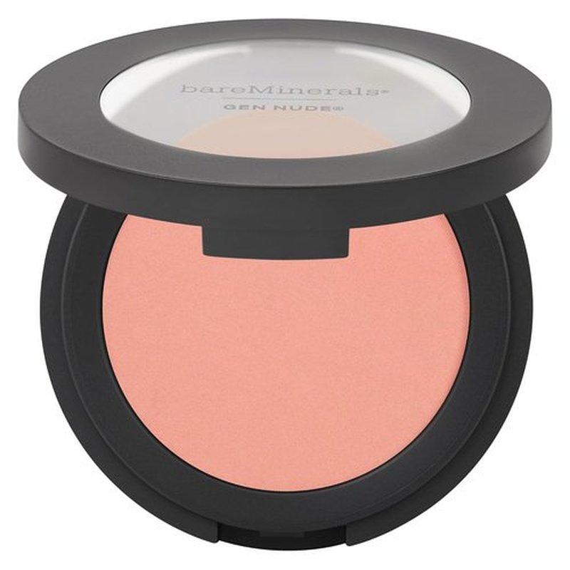 bareMinerals Gen Nude Powder Blush - Mineral-Based, Buildable Coverage, All-Day Wear, Talc-Free, Vegan