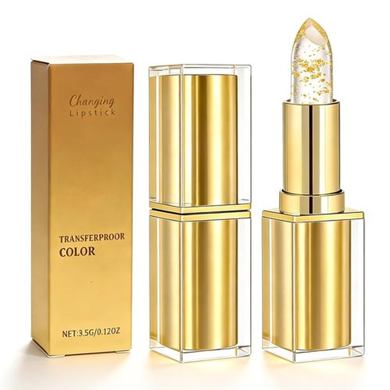 PH Adjusting Lipstick for Mature Women - 2 Pcs Color Changing, Transfer Proof & Long-Lasting Waterproof