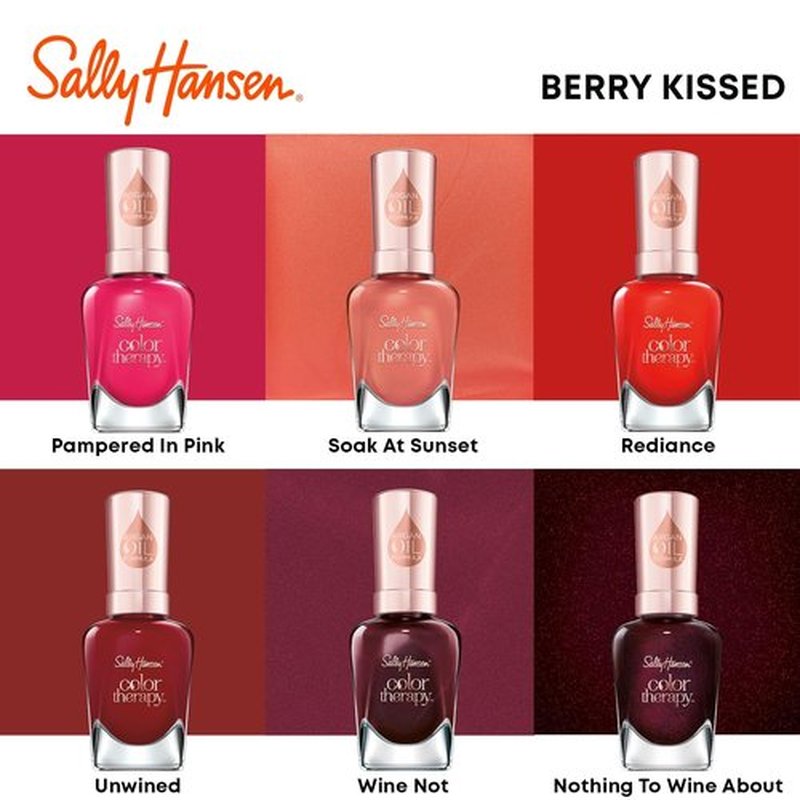 Sally Hansen Color Therapy Nail Polish, Couple's Massage, Pack of 1