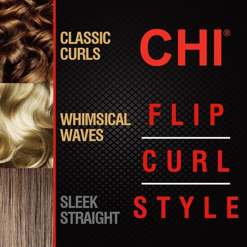 CHI Original Digital Ceramic Hair Straightener - Professional 1″ Flat Iron for Smooth, Frizz-Free Hair | Adjustable Temperature Display