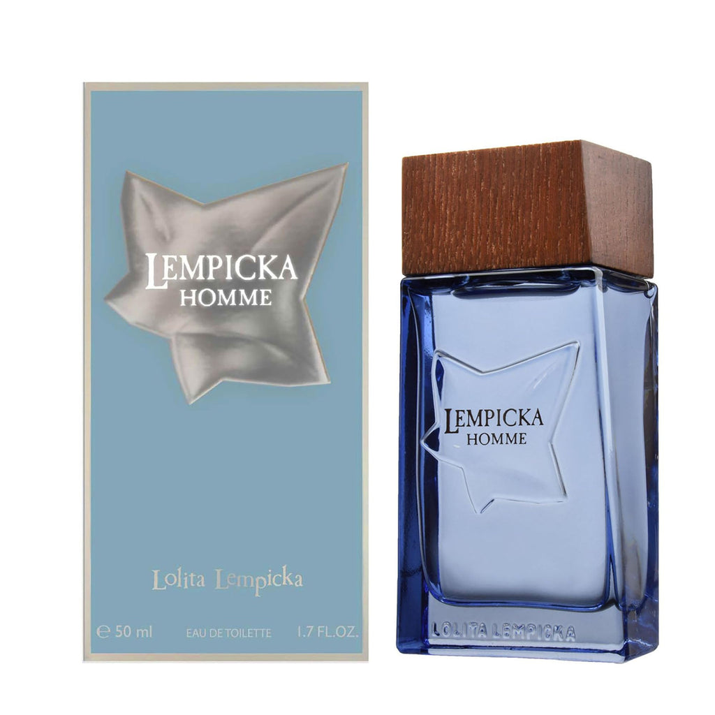 Lolita Lempicka Homme Eau De Toilette Spray for Men - Fresh Masculine Scent w/Woody Notes of Cedar, Rum, Vanilla, & Musk - Ideal for Daily Wear and Special Events - 1.7 Oz