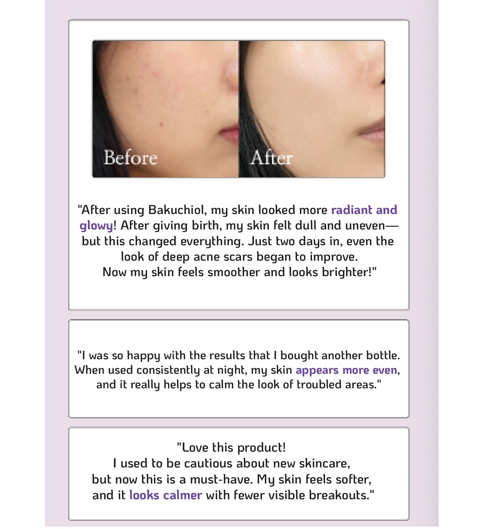 Korean Bakuchiol Concentrate Mix 2 Drops In Any Step of Your Skin Care Routine Retinol Alternative Non GMO Vegan Certificate Safe Natural Botanical Antioxidant Cold Pressed 10000ppm 10 ml