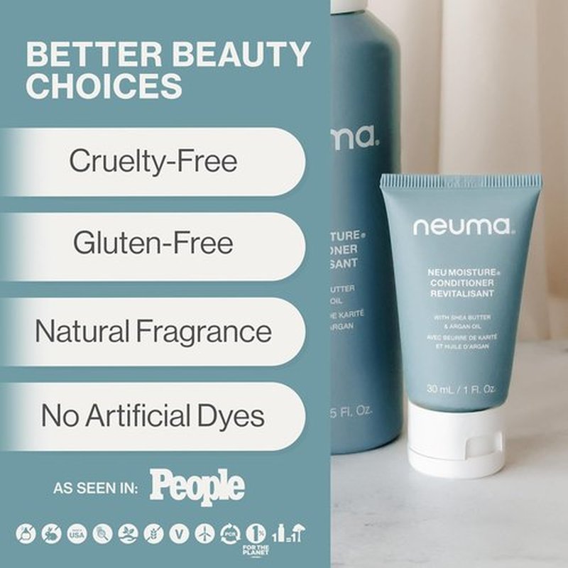 NEUMA Neu Moisture Conditioner - Hydrating Formula for Soft, Manageable Hair | 12 oz