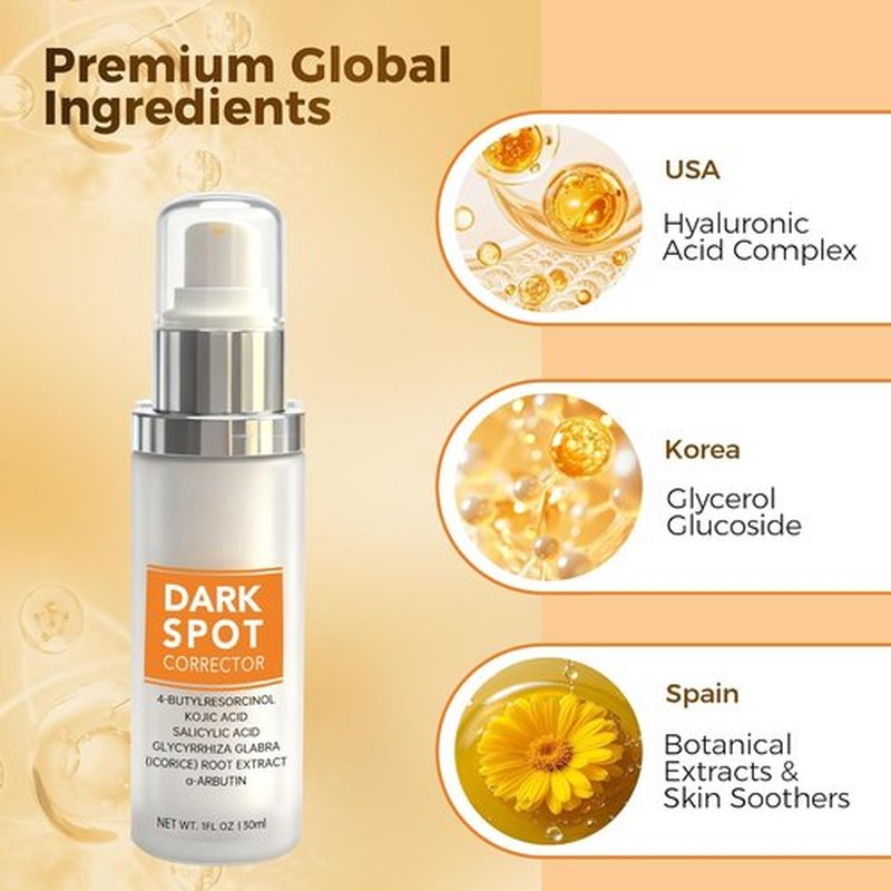 Skiennix Dark Spot Remover - 5% Niacinamide & Hyaluronic Acid Fade Cream for All Skin Types