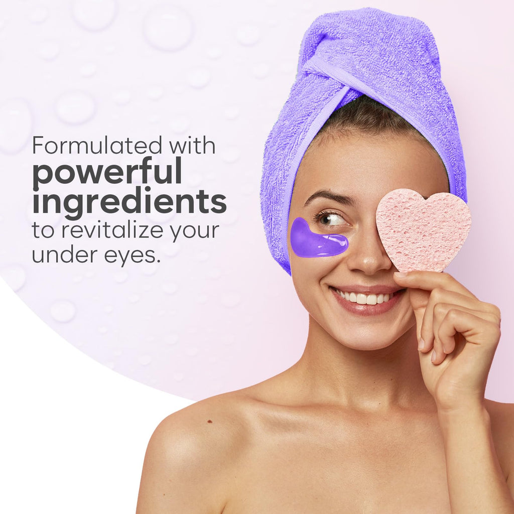 AURAE Retinol & Collagen Under Eye Patches (30 Pairs) - For Dark Circles & Puffy Eyes - Eye Care Mask