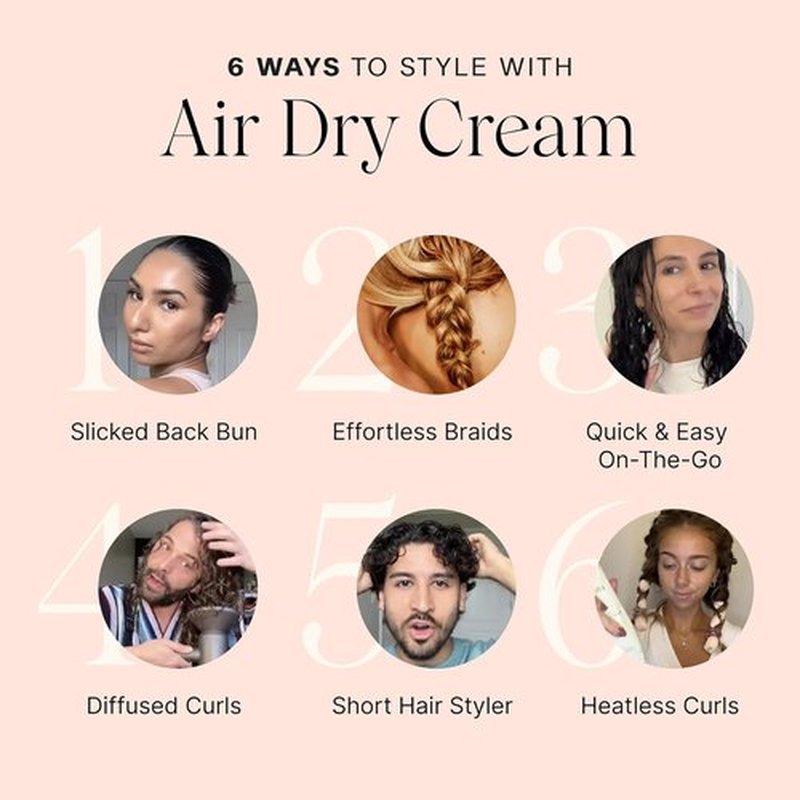 JVN Trusted Trio Hair Care Set - Travel Essentials with Air Dry Cream, Recovery Serum & Scalp Oil | Silicone-Free