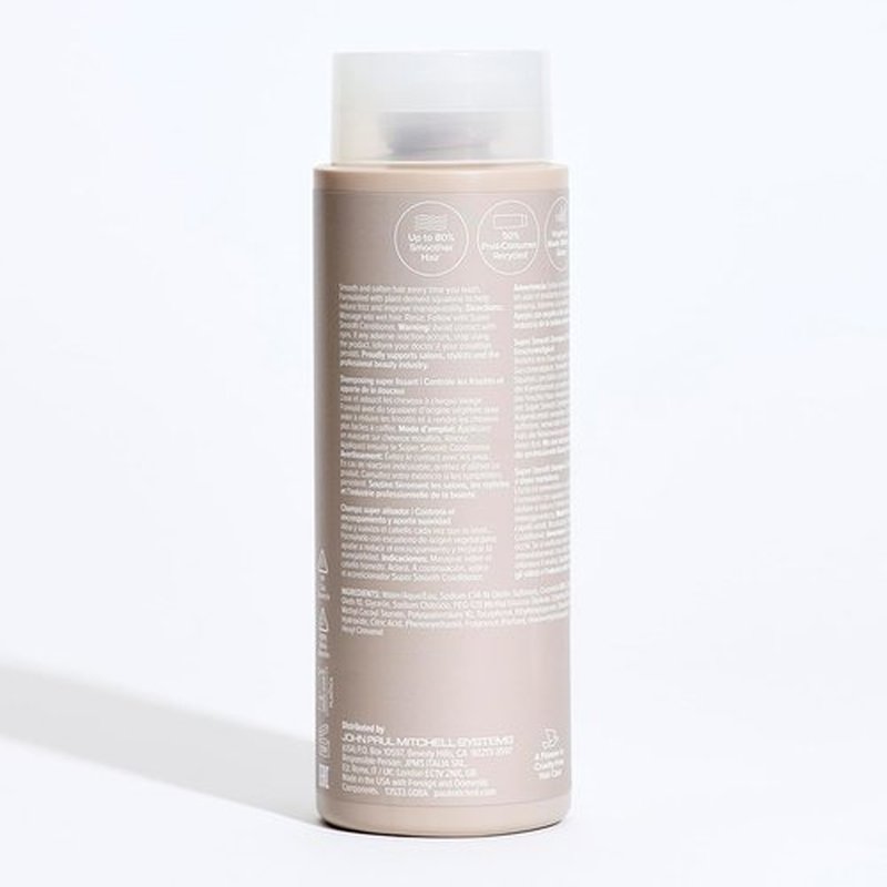 Paul Mitchell Super Smooth Shampoo - Controls Frizz & Adds Softness for Frizzy Hair