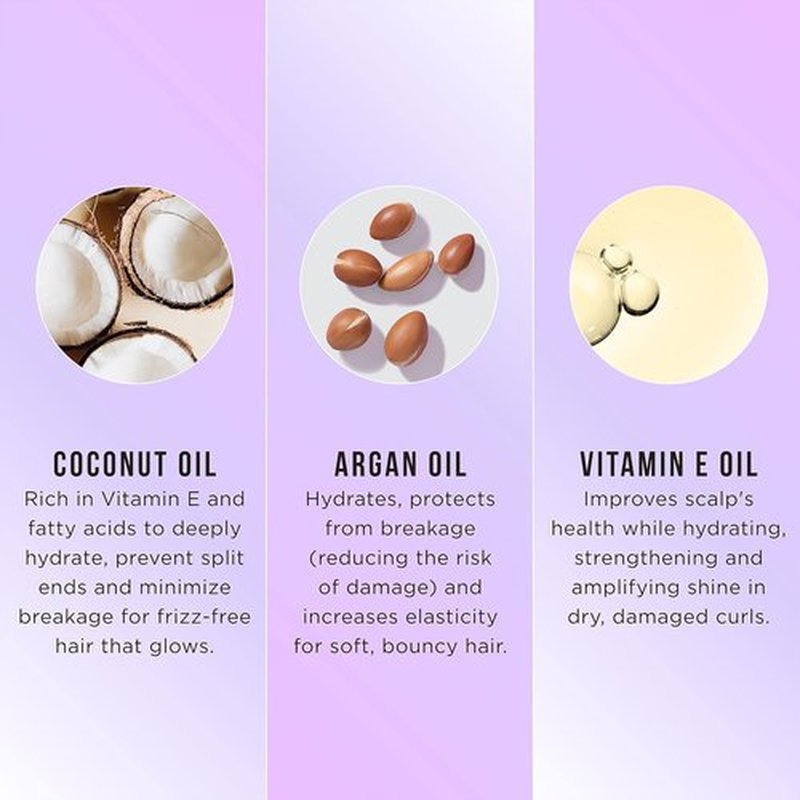 HASK Curl Care Intensive Deep Conditioner - Vegan, Cruelty-Free, Color Safe Formula for Curly Hair