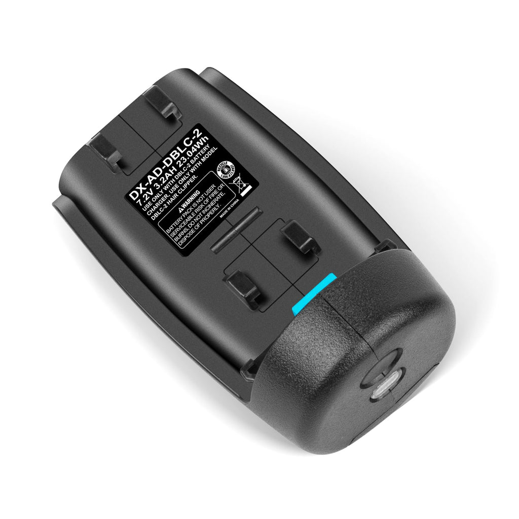 Renekton DBLC-2 Battery for Supra ZR II & Pulse ZR II Cordless Clippers fits for 79170, 79025, 79005, 561458, 560470 (3200mAh / 7.4V)