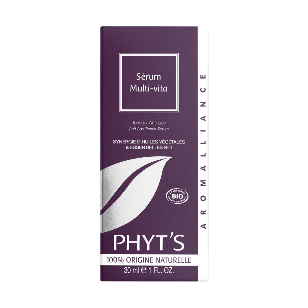 Phyts Multi-Vita Serum – Face care for women with Anti-Ageing and Brightening benefits, enriched with Multivitamin Active Ingredients and Lemon Essential Oil – 1 oz