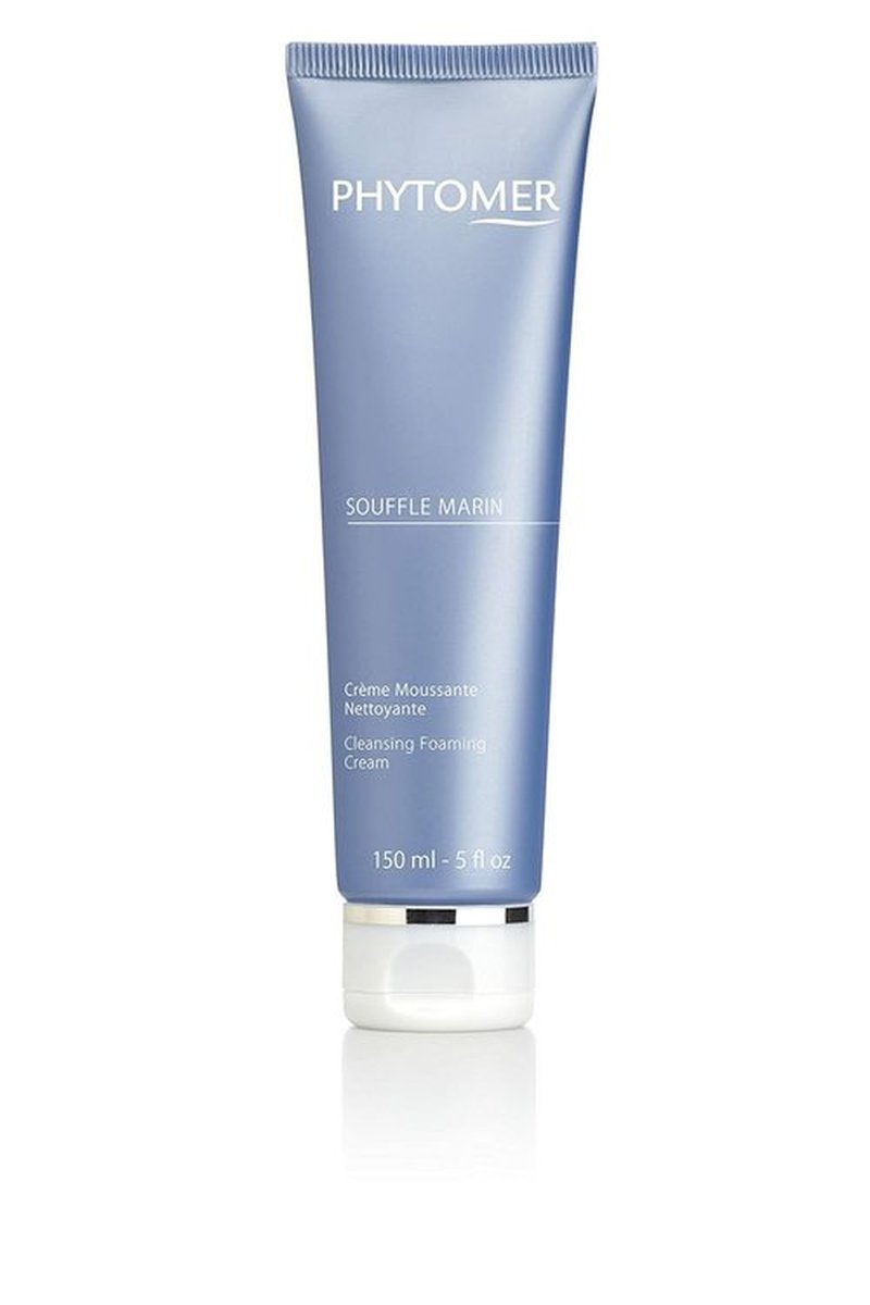 Phytomer Souffle Marin Foaming Facial Cleanser - Moisturizing Face Wash for Dull Skin | Gentle Exfoliator | 150 ml