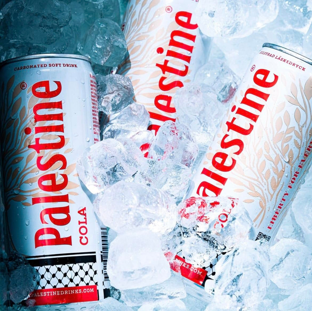 Palestine Cola Carbonated Soft Drink, 330ml Can, 24-Pack