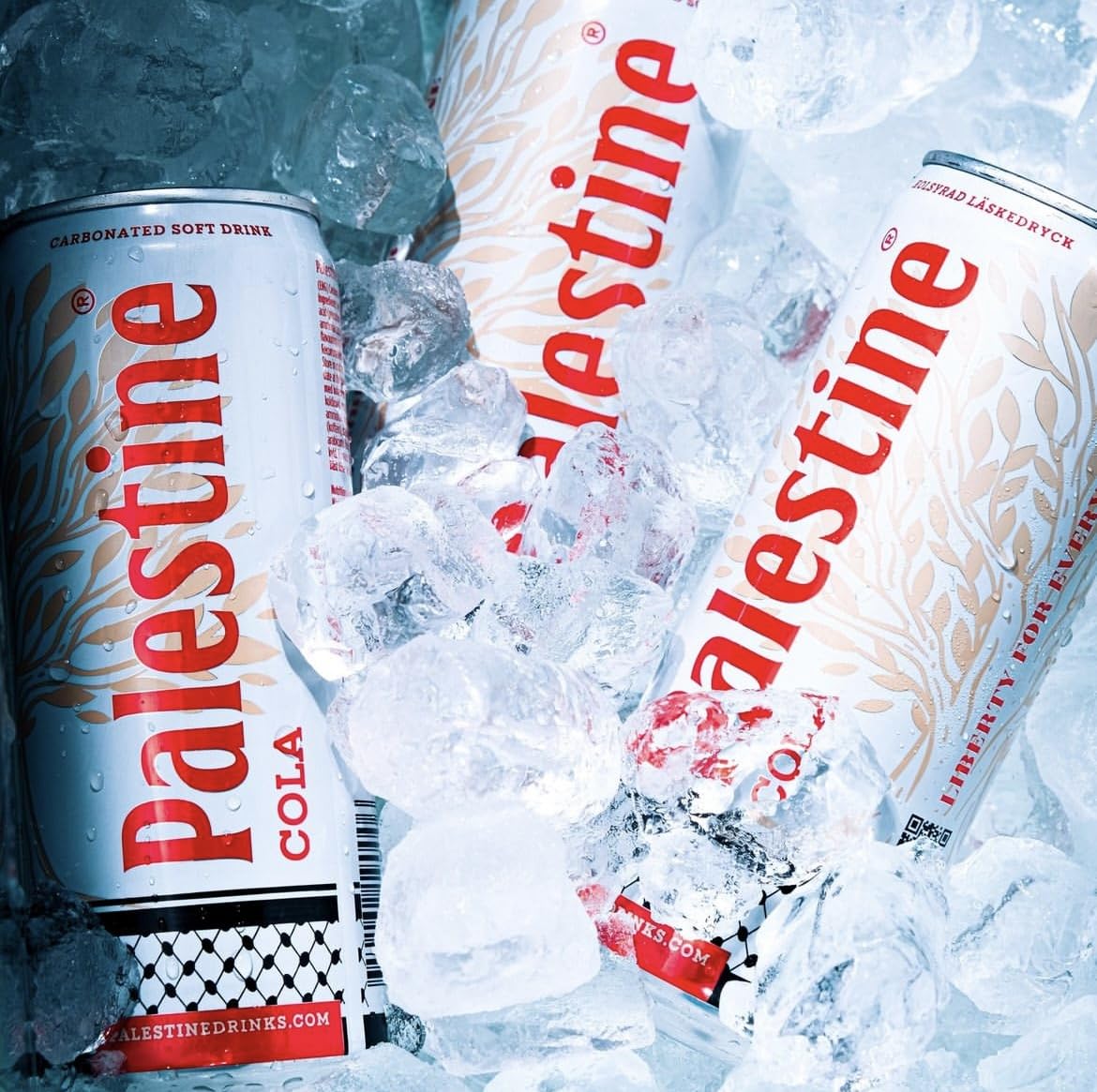 Palestine Cola Carbonated Soft Drink, 330ml Can, 24-Pack
