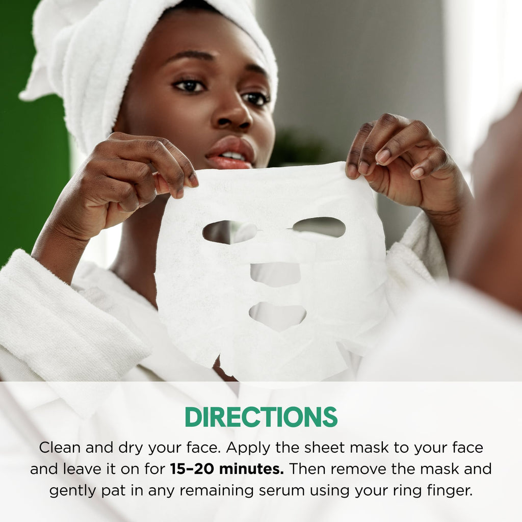 Skin 2.0 Sheet Face Mask - Sheet Mask - Cruelty Free Korean Skin Care For All Skin Types - 5 Masks