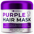Skiennix Purple Hair Mask - Deep Conditioner & Toner for Brassy Blonde Hair - Hydrating Repair for Damaged Hair