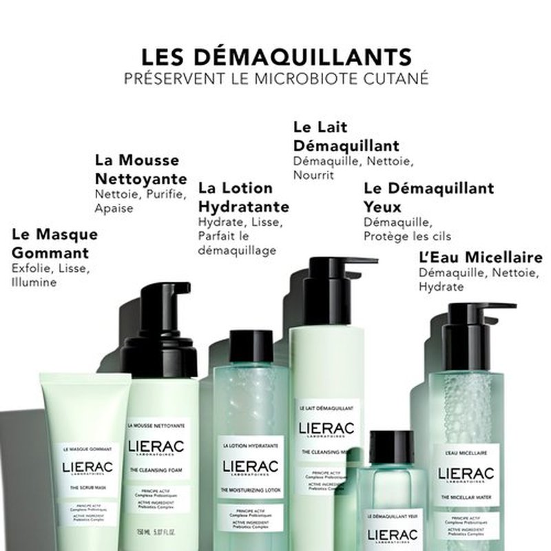 Lierac Demaquillant Moisturizing Face Toner- Hydrating & Gentle, Removes Traces of Residual Makeup & Impurities, Suitable for All Skin Types, Face Moisturizer for Women - 200ml Bottle