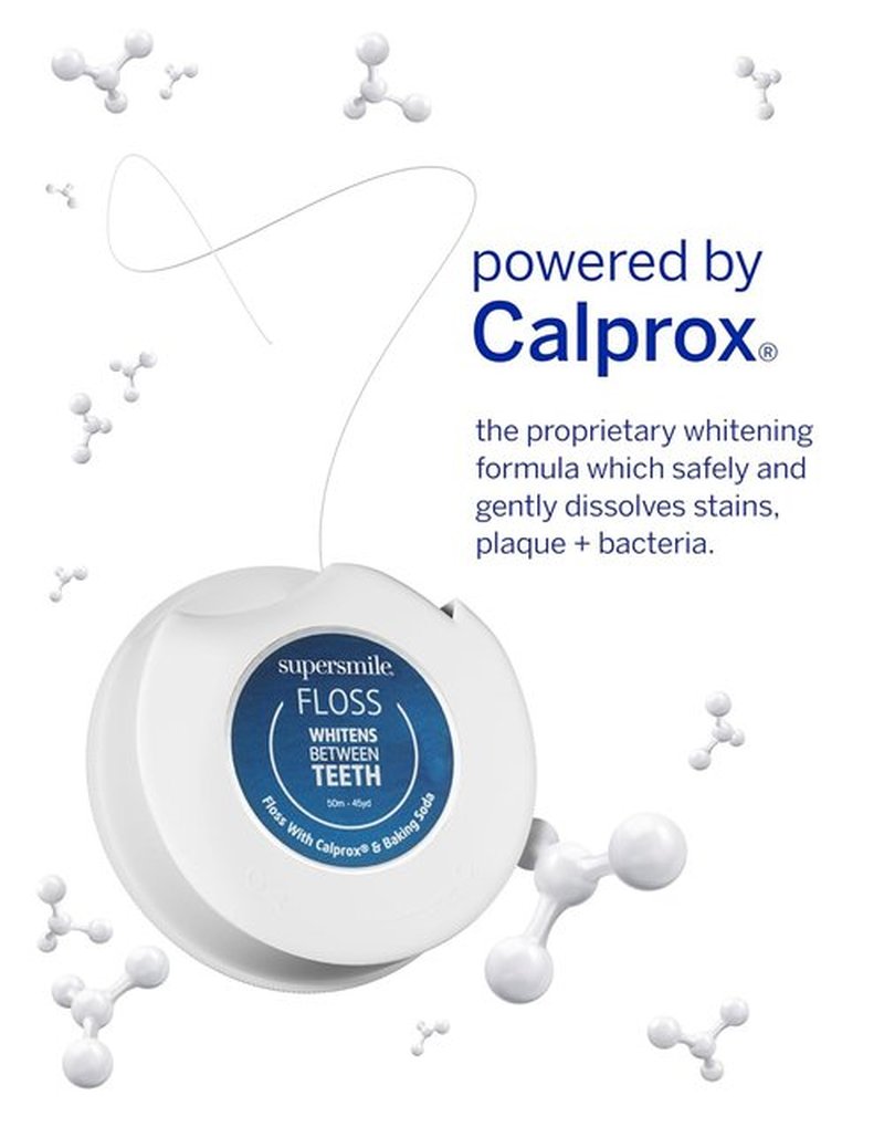 Supersmile Professional Whitening Dental Floss - Enhance Oral Care with Effective Whitening | 1 Count