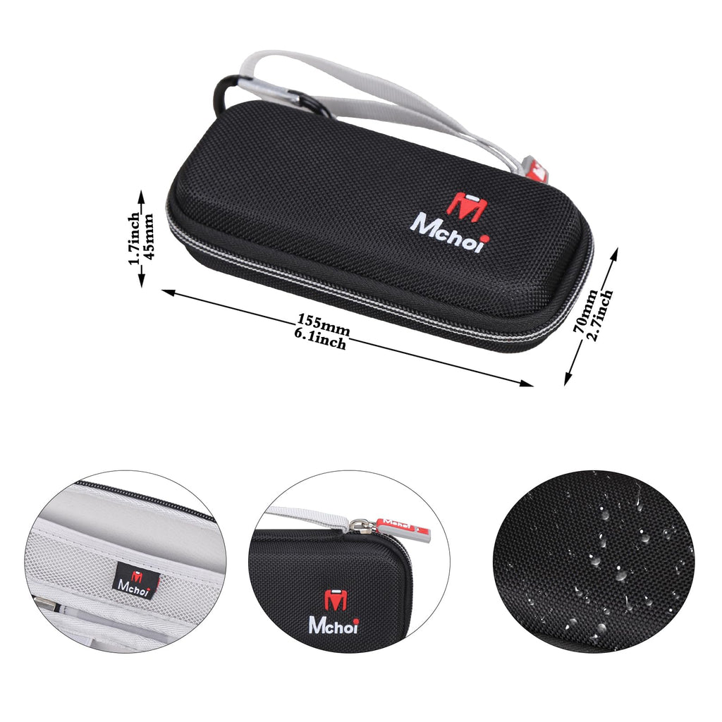 Mchoi Hard Carrying Case Fits for Fusion5 Men’s Razor & Proglide Shield Men's Razor, Case Only, Grey