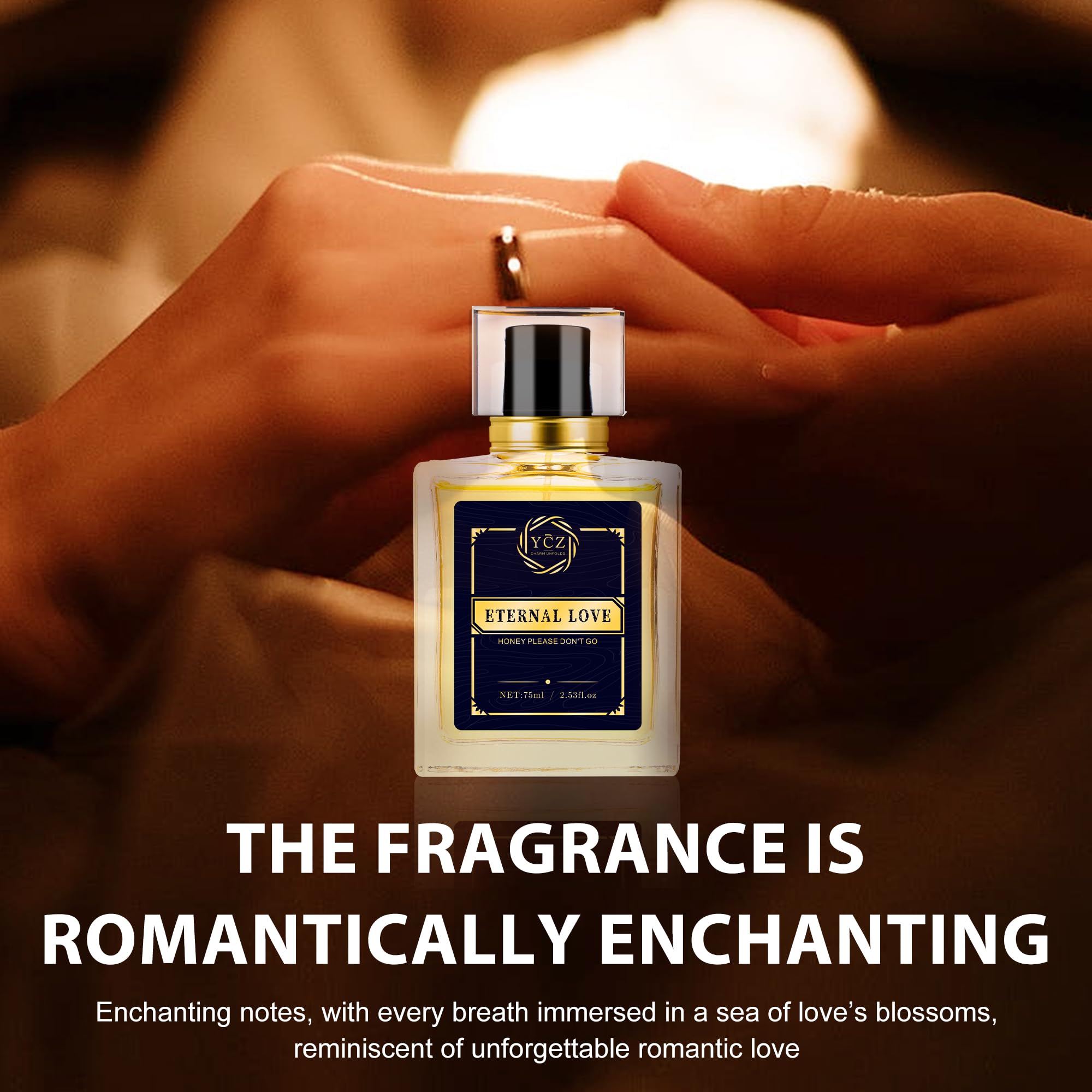 Ycz Carnival Perfume Men Eau de Parfum Spray - Spicy Wood Lasting Vanilla Fragrance-Ideal Long-Lasting Men Perfumes, Carnival Cologne For Special Occasions Daily Elegance, 2.6oz(75ml)