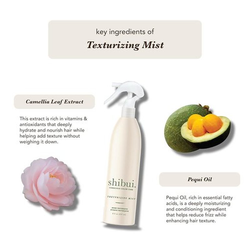 Shibui Texturizing Mist - Weightless Volume & Texture Enhancer for All Hair Types | 8 Fl Oz
