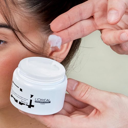 L'Oréal Professionnel Paris Flex Web Texture Paste - Strong Hold Styling Gel for All Hair Types
