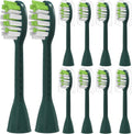 YMPBO Toothbrush Replacement Heads - Soft Bristles for Philips One Series Sonicare | 10 Pack in Sage Green