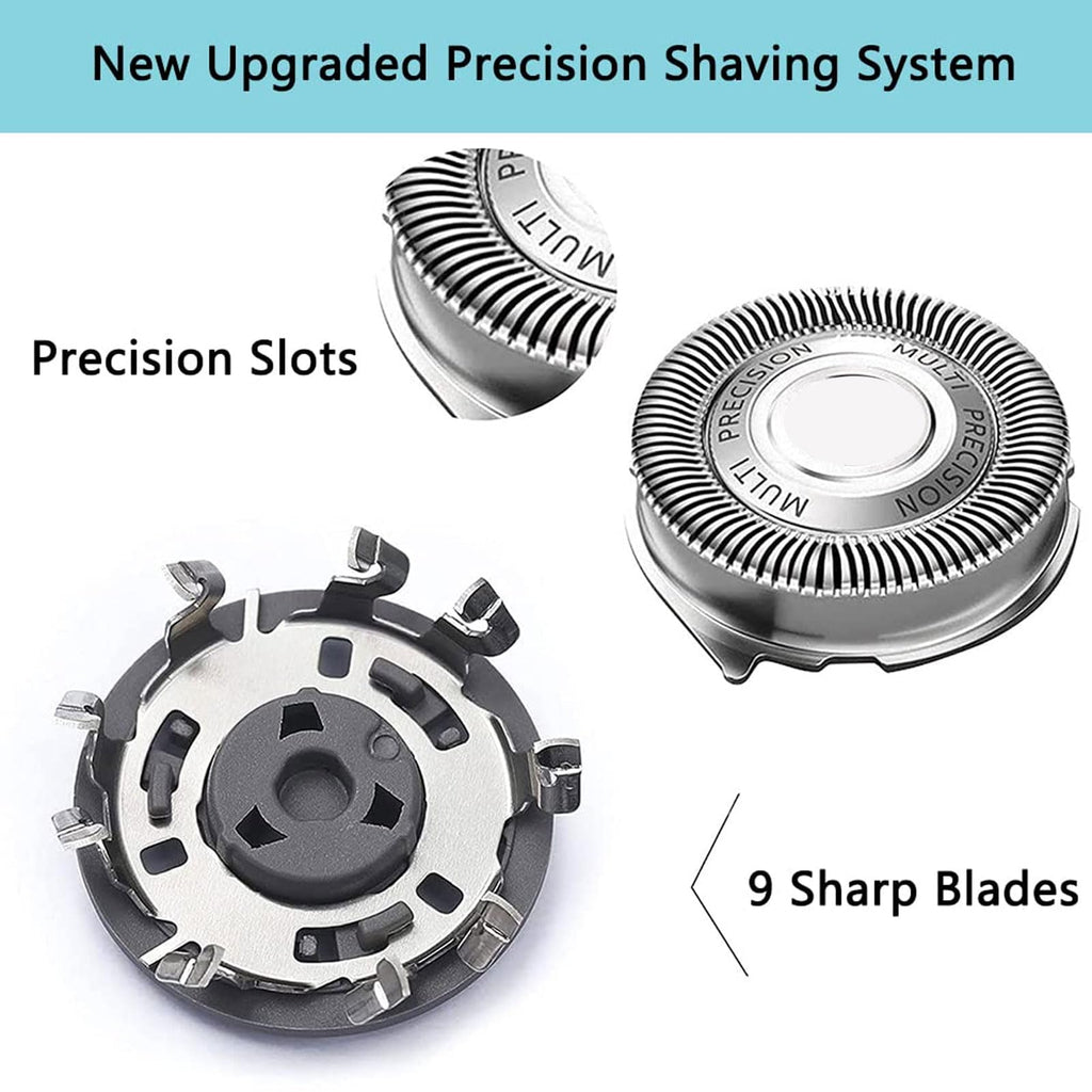 Gleway SH50 Whole Head Replacement Head Compatible with Philips Series 5000 Electric Shaver Complete Head for Razor Series S5000 Model ATXX, PTXX, S5xxx, PT8xx, PT7xx, AT8xx, AT7xx