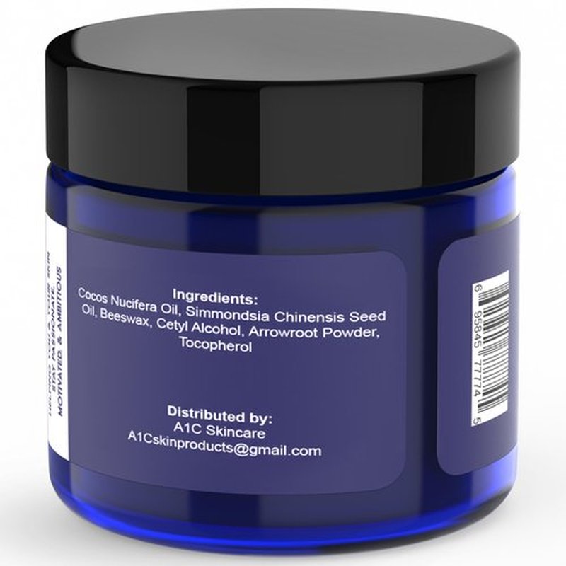 A1C BOLD SKINCARE Diabetic Care Balm - Balm for Diabetics Care with Beeswax & Vitamin E, Diabetic Moisturizer For Dry, Cracked Hands & Feet, Long-Lasting Hydration for Sensitive Skin, 2 oz