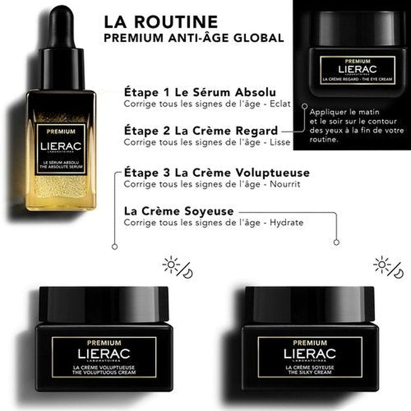 Lierac The Silky Face Cream - Age Defying, Wrinkle-Minimizing Face Moisturizer Cream for Woman, Fine Lines, Hydrating, Tightens & Smooths Skin with Niacinamide & Hyaluronic Acid, Sensitive Skin - 50ml