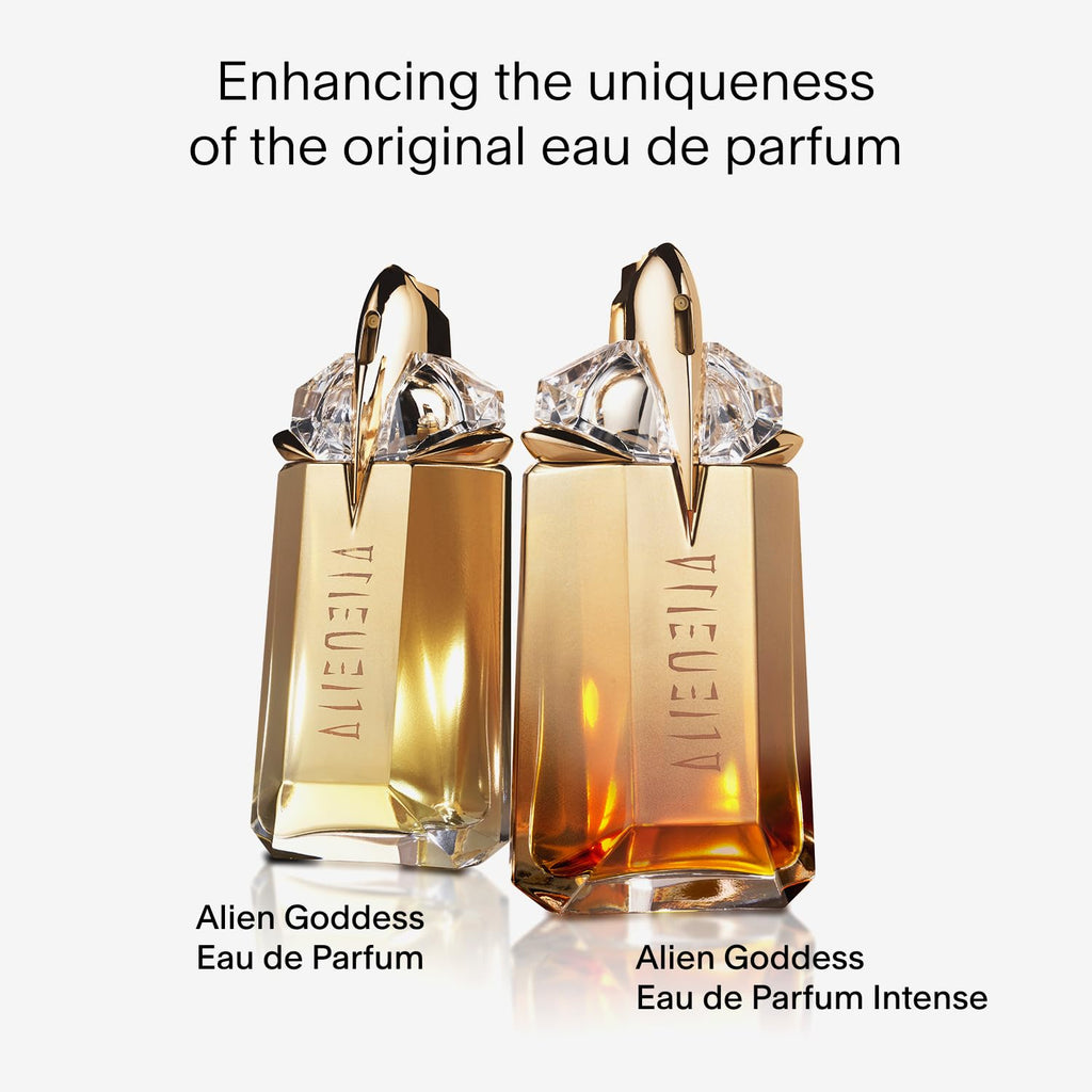 Mugler Alien Goddess Intense - Eau de Parfum - Women's Perfume - Floral & Woody - With Bergamot, Jasmine, and Vanilla - Long Lasting Fragrance - 3.0 Fl Oz