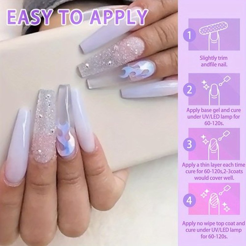finger secret 32 Color Gel Nail Polish Set, Full Colors Necessary Professional Nail Art DIY Tools, 8ml each Lasting and Durable Soak Off Gel/UV Gel Nail Polish Ideal for Nail Salon or Home DIY