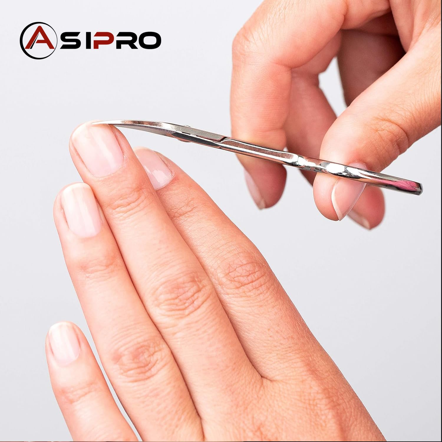 ASIPRO Nail Scissors for Women & Men with Pouch Manicure Gifts Scissors for Nails Toenail Scissors Adults Tijeras para Uñas Fingernail Scissor Toe Nail Scissors Curved