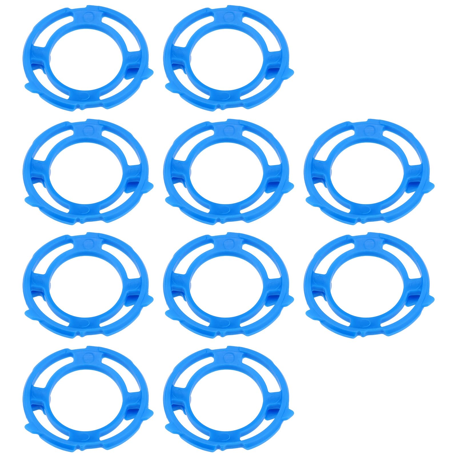 LT Easiyl 10pcs Shaver Blade Retaining Rings Blade Holder Clip Clips Compatible with Philips S5008 S5010 S5011 S5013 S5015 Shaving Blue