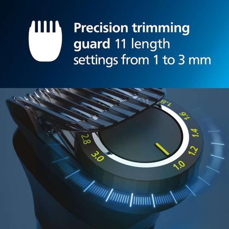 Philips Norelco Multigroom 9000 Series - All-in-One Trimmer & Grooming Kit | 23-Piece for Beard, Hair & Body