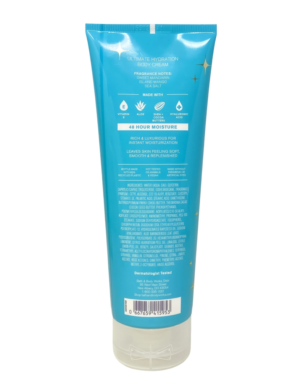 Bath & Body Works Island Margarita Ultimate Hydration Body Cream and Body Wash with a Perfectly Peeled Bar Soap