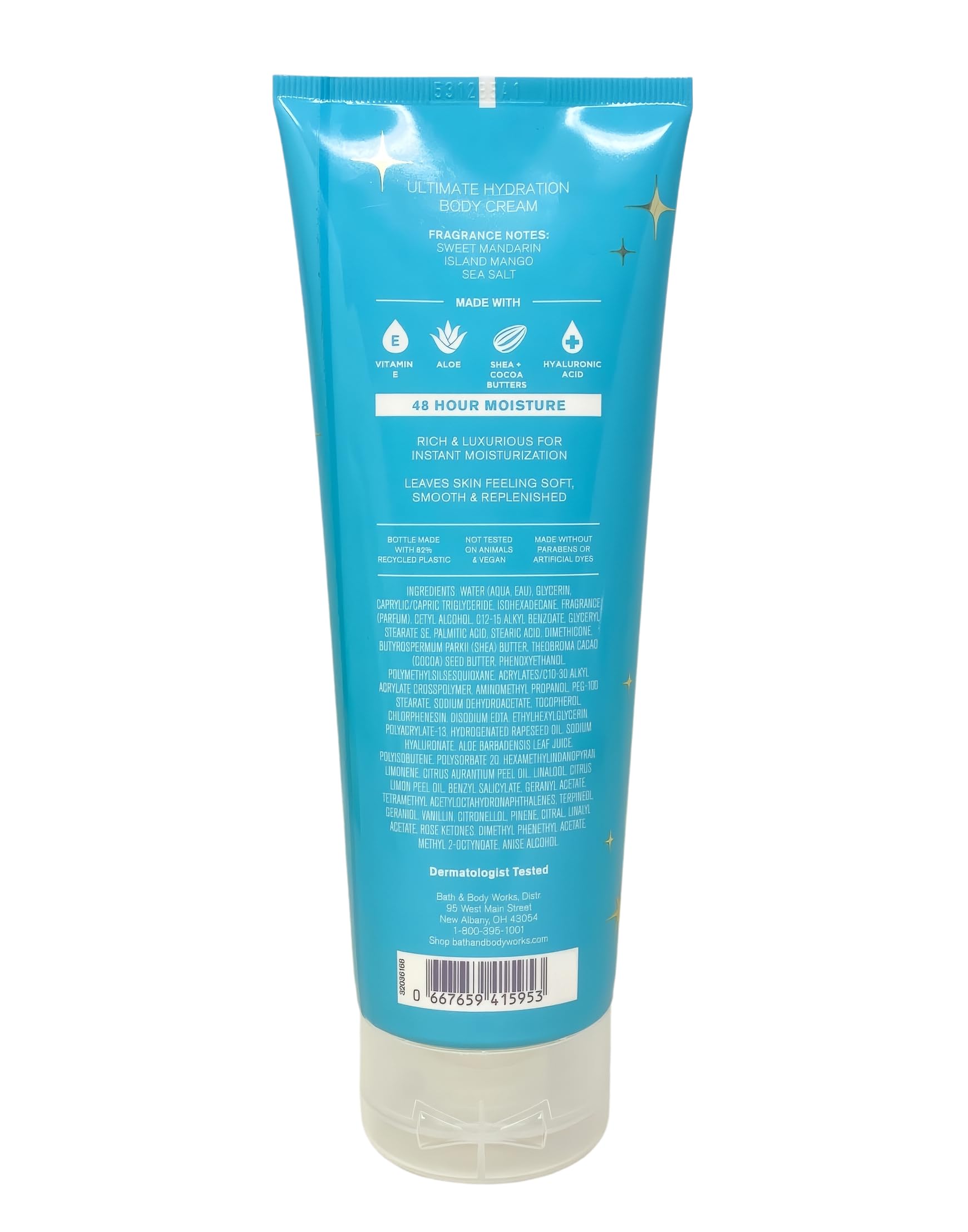 Bath & Body Works Island Margarita Ultimate Hydration Body Cream and Body Wash with a Perfectly Peeled Bar Soap