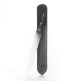 GERMANIKURE Glass Nail File - Professional Crystal Nail File in Suede Sleeve for Natural Nails | Ideal Manicure & Pedicure Tool